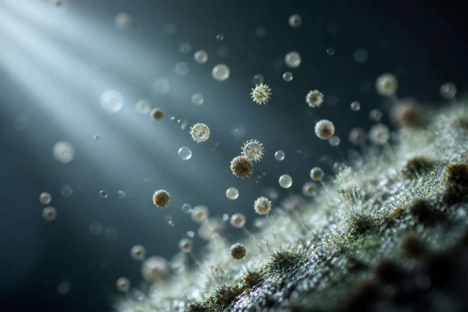 Field documentation associated with the term Mold Spores