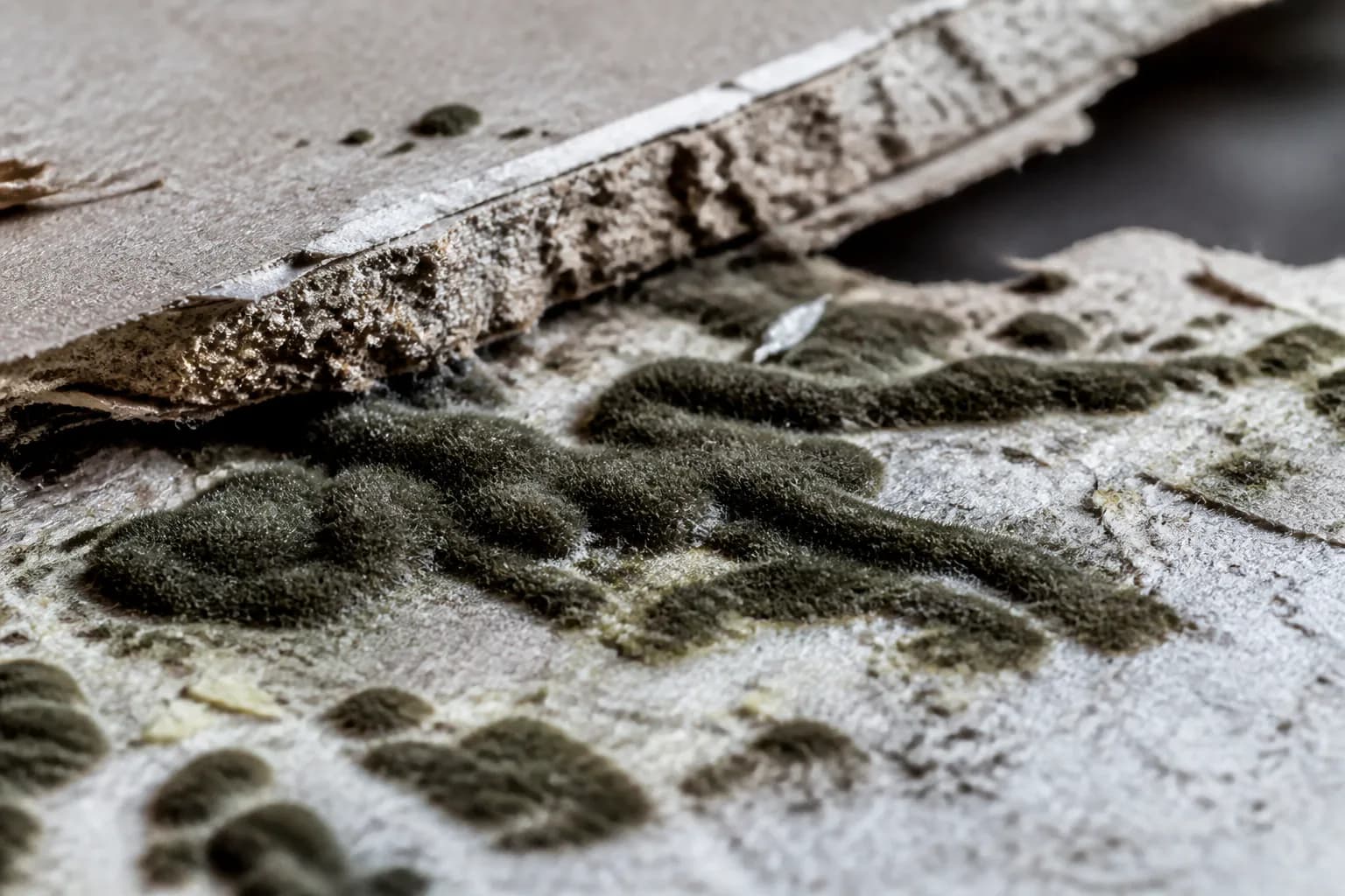 Ulocladium field context; laboratory analysis is required for identification