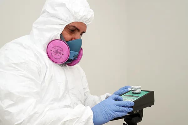 ACP-5 Asbestos Inspection, Report and Filing in Long Island, documented during a Quest field assessment