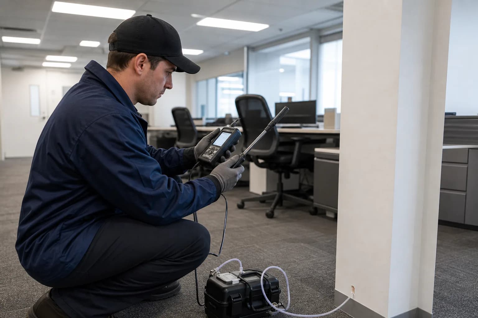 Why Is an Independent, Testing-Only Evaluation Important for Your Safety Data?, shown in a professional environmental inspection setting